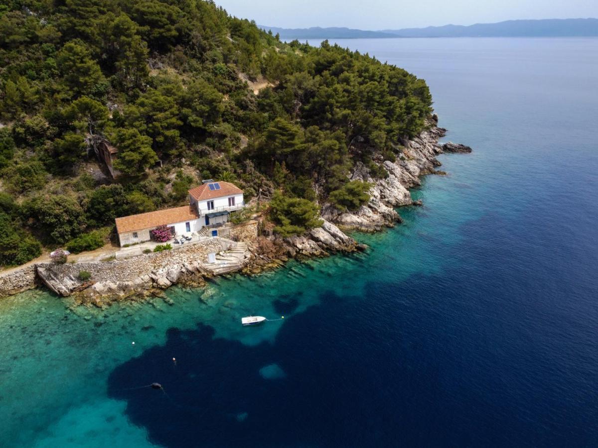 Secluded Fisherman'S Cottage Cove Skozanje, Hvar - 4009 Gdinj Kültér fotó